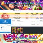 BUKTI JACKPOT SLOT SUGAR RUSH 1000 TERPERCAYA DI INDONESIA TGL 04-08-2024