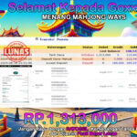 BUKTI JACKPOT SLOT MAHJONG WAYS TERPERCAYA DI INDONESIA TGL 19-08-2024